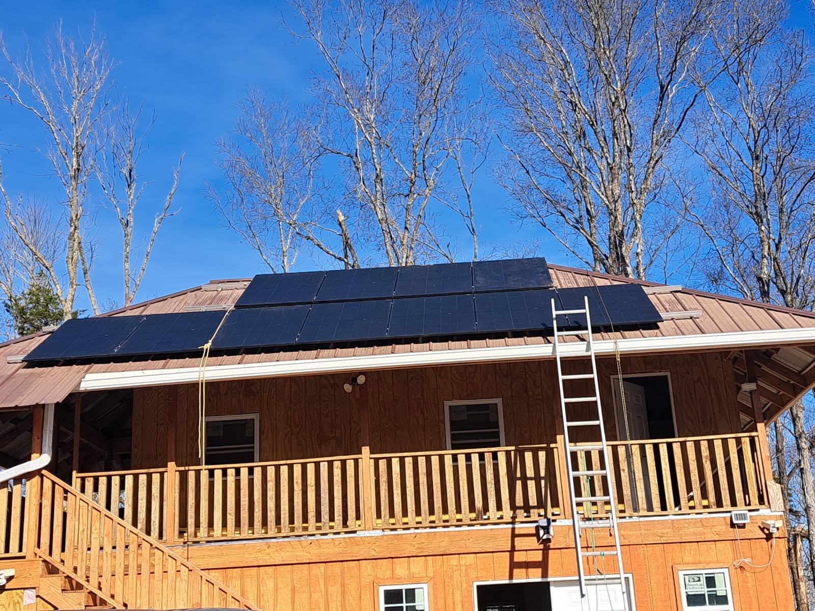 Completed electrical project at a Tennessee home